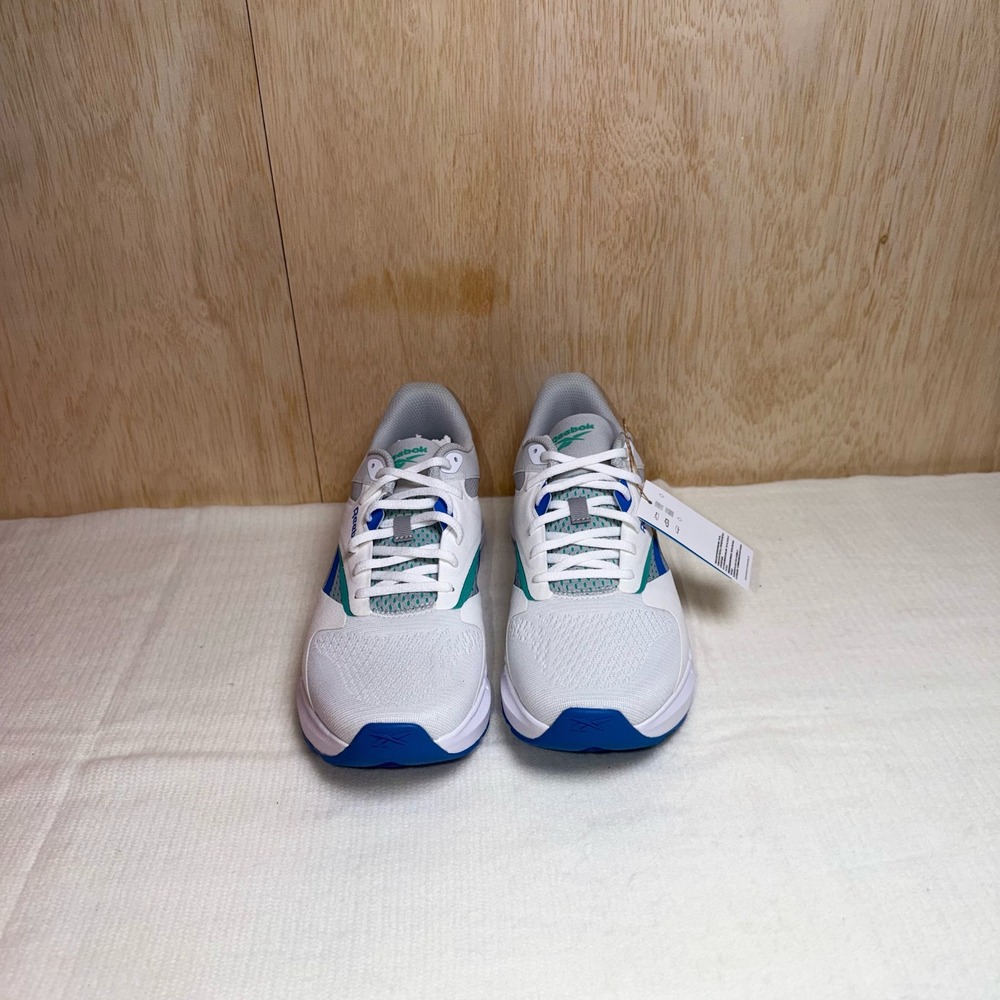 Reebok Zig Dynamica 5 Mens Running Shoes White Blue Grey 100205015 Size 10